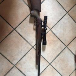 Carabine Krico 243 win avec lunette et Stetcher mod&eacute;le 600