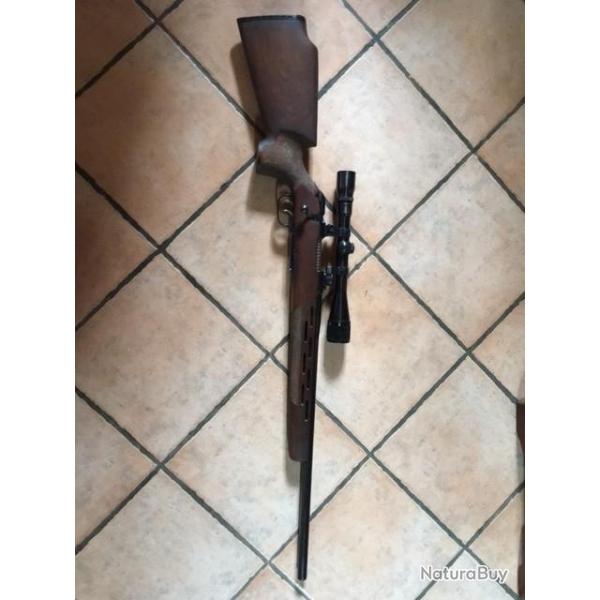 Carabine Krico 243 win avec lunette et Stetcher mod�le 600