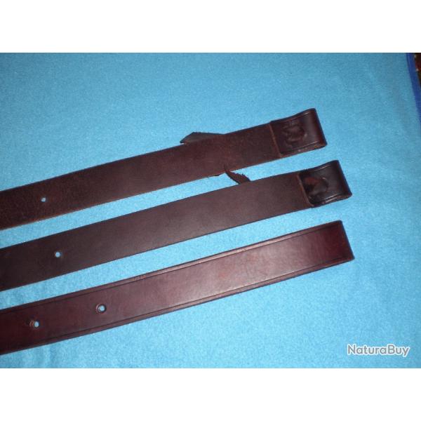 Ensemble de trois Sanglons,sangles  pour selle am�ricaine ! Cowboy, Indien , Country , Trappeur !!!