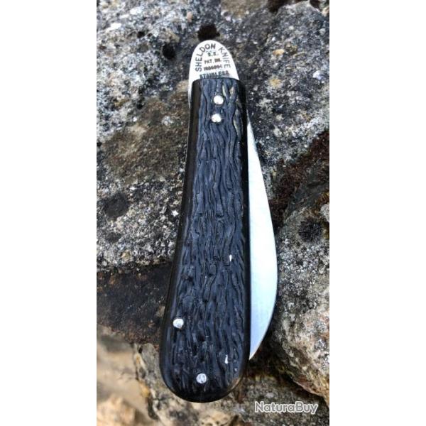 couteau de poche Sheldon KNIFE tr�s rare fabriqu� � Sheffield par Wade et Butcher Ltd. q