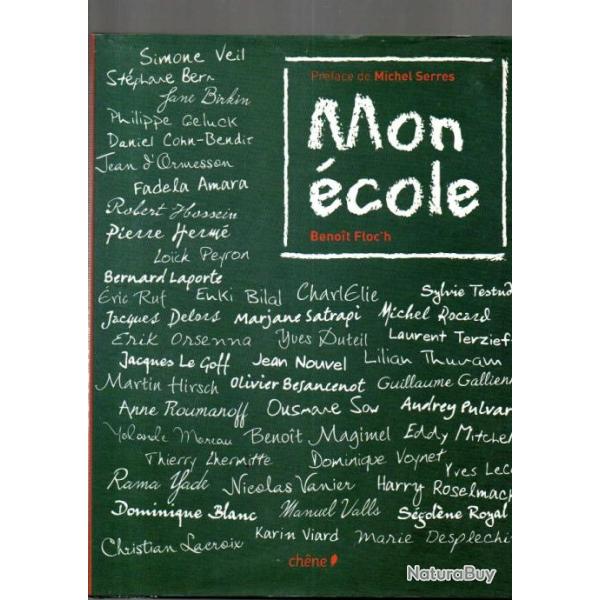 mon �cole de benoit floc'h , rocard, terzieff, magimel, roumanoff, hossein, geluck, birkin ,bern,