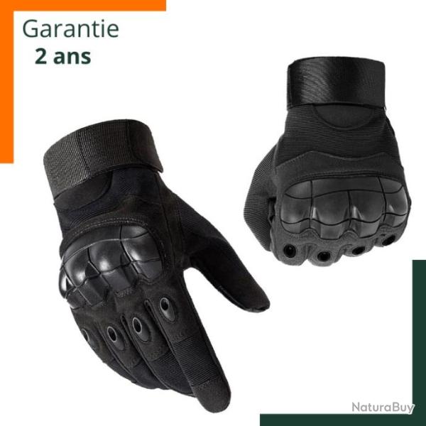 Gants tactiques  - Noir -  Livraison gratuite et rapide