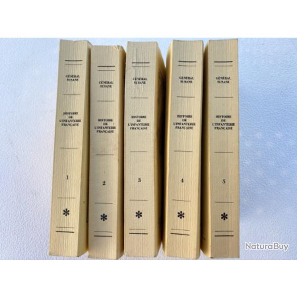 Histoire de l'infanterie Fran�aise en cinq tomes Par Louis Susane