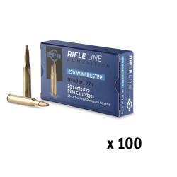 Munitions PARTIZAN calibre 270 Win Softpoint 130gr - 8.4g x100 
