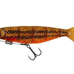 Leurre Souple Fox Rage Loaded Jointed Pro Shad 23cm 18cm UV Goldie