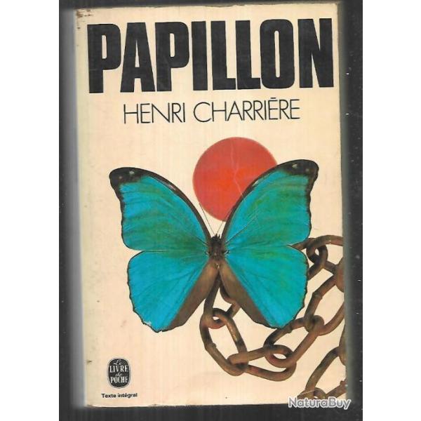 papillon d'henri charri�re , bagne de cayenne livre de poche 3284