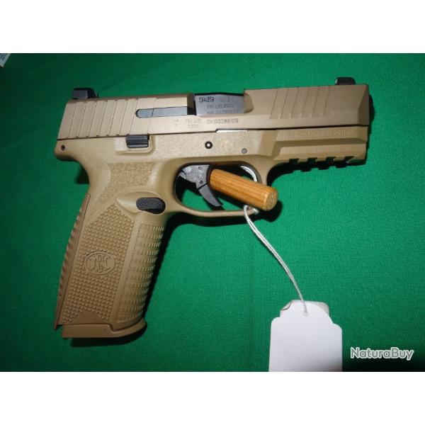 Pistolet FNH 509 FDE en 9x19mm