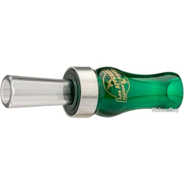 Wahoo - Appeau renard en acrylique vert HELEN BAUD lapin en d�tresse