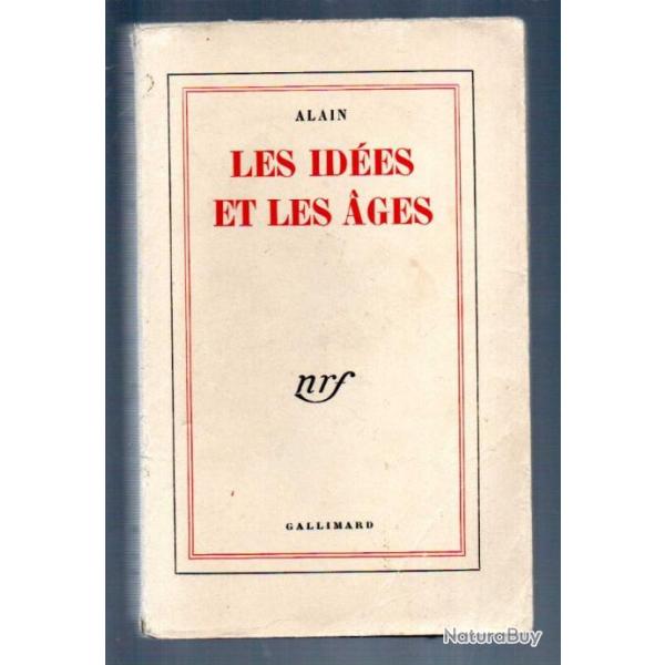 Les id�es et les �ges Livres I � IX par Alain