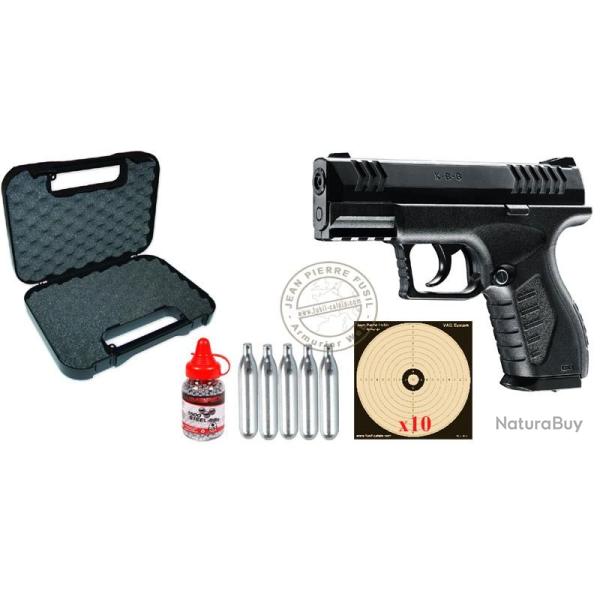 Pack pistolet � plomb CO2 4.5 mm BB UX XBG (2,5 joules) - PROMO