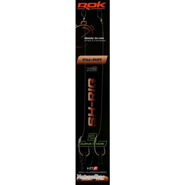 Lot De 2X Montages Sh-Rig Curve Shank Rok T2