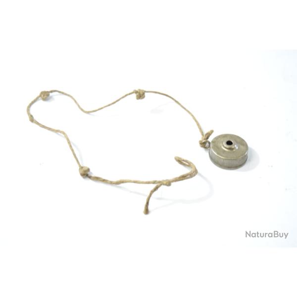 Ancien appeau � grive ? en laiton chrom�. Fonctionnel