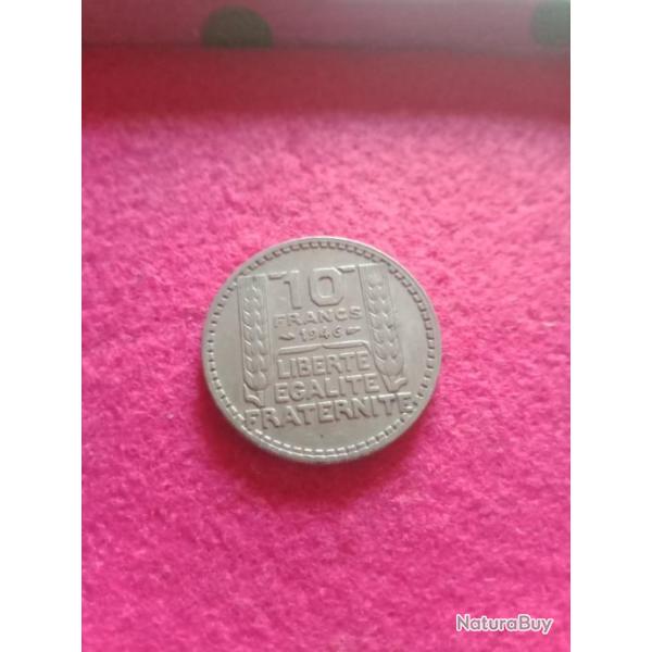 Pi�ce 10 francs Turin 1946