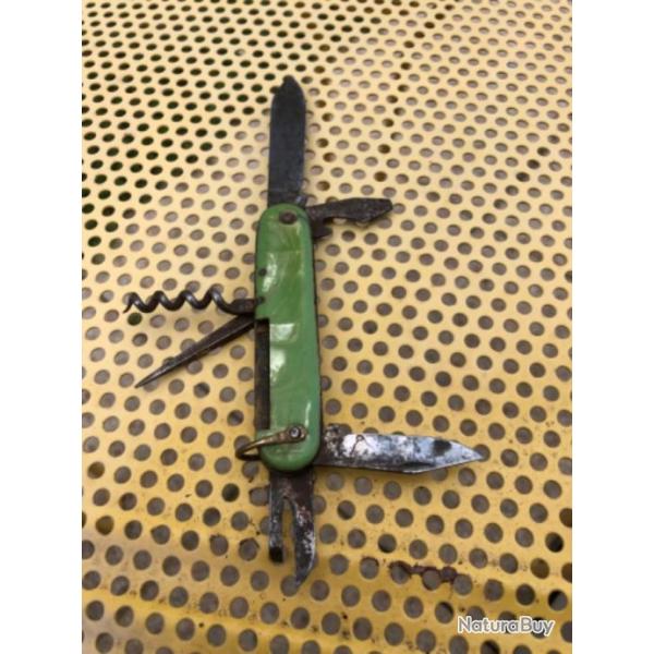 couteau suisse PRADEL  couteau de poche 6 pi�ces