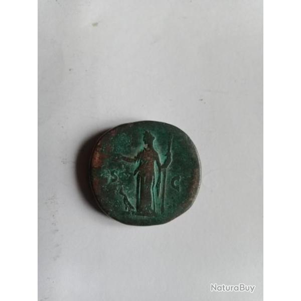 Pi�ce romaine en bronze