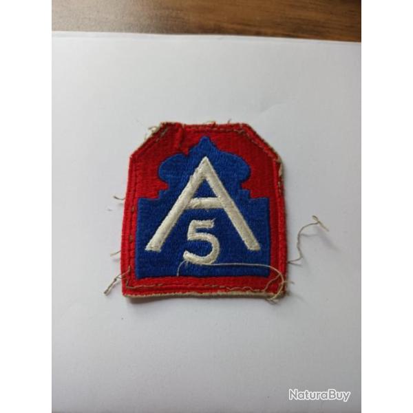 Patch arm�e us 5th ARMY ww2 original 1