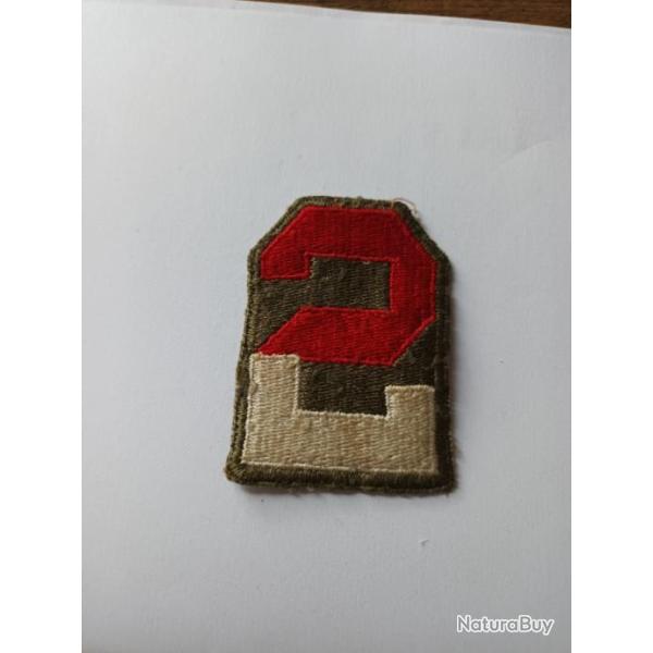 Patch arm�e us 2nd ARMY ww2 original 3