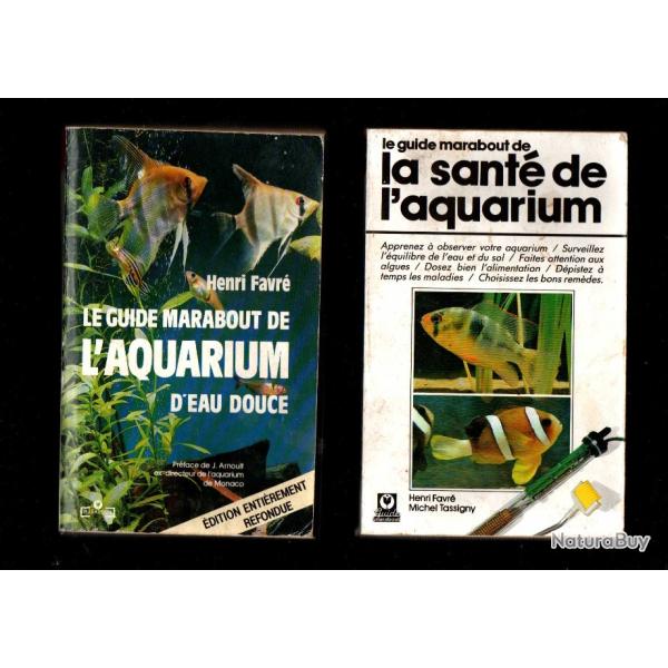 aquariums guide pratique pour l'�levage et l'entretien +  la sant� de l'aquarium + guide marabout