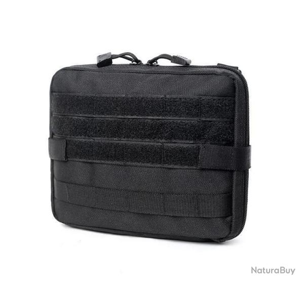 Grande sacoche tactique de secours noire - Livraison Gratuite