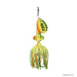 Cuiller Tournante Madcat A-Static Screaming Spinner Firetiger UV