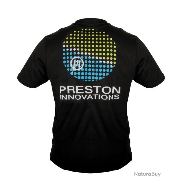 PRESTON V�TEMENT LIGHTWEIGHT BLACK T-SHIRT PRESTON Medium
