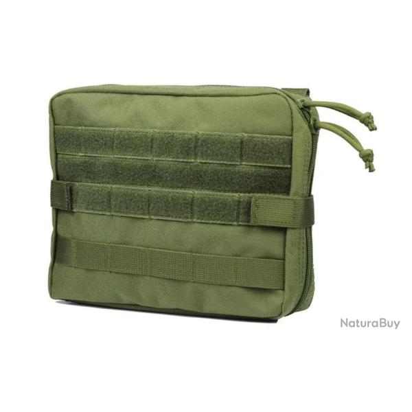 Grande sacoche tactique de secours kaki - Livraison Gratuite