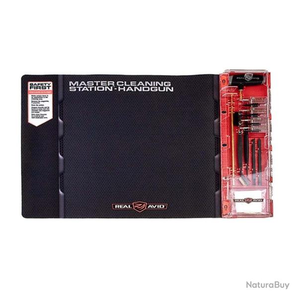 REAL AVID AVMCS-P Master Cleaning Station(TM) pour armes de poing