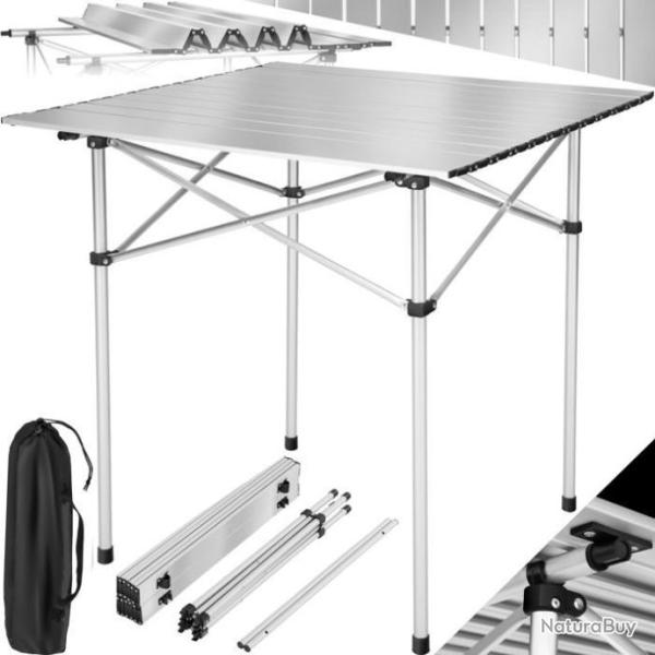Table de camping R�sistant aux intemp�ries en Aluminium