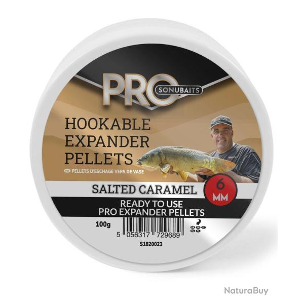 SONUBAITS PRO HOOKABLE EXPANDER PELLETS 6MM SALTED CARAMEL SONUBAITS 6mm