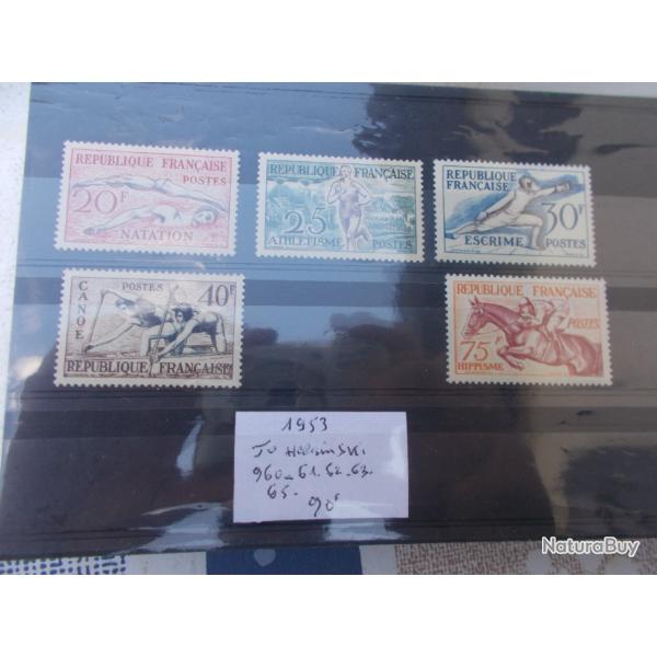 timbres neuf france