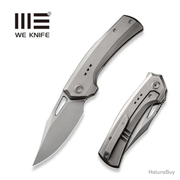 Couteau pliant WE Knife Nefaris manche titanium Edition limit�e et num�rot�e