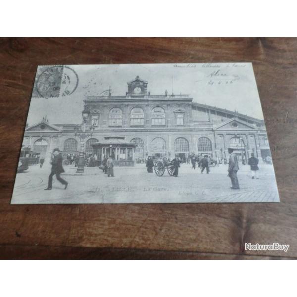 cp 59  lille  la gare