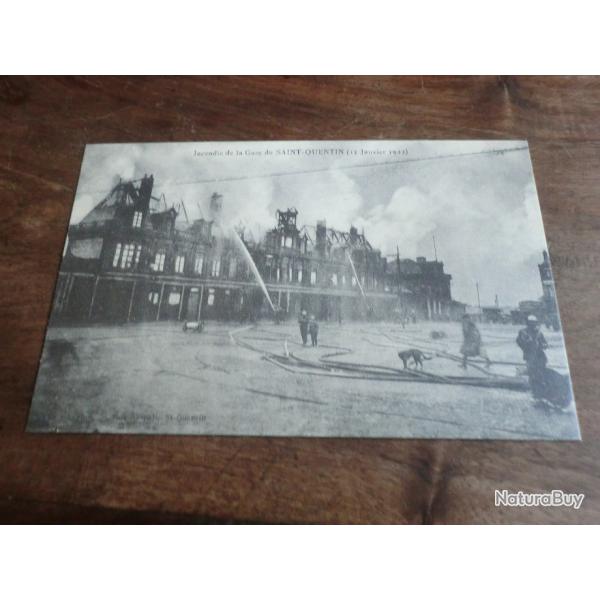 cp saint quentin incendie de la gare
