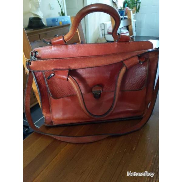 Jolie sac en cuir de belle qualit� Style western