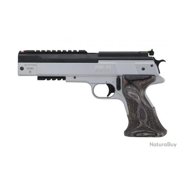 Pistolet  plombs Weihrauch HW 45 Silver Star Sport 4.5 mm