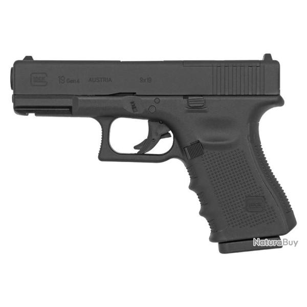 Pistolet Glock 19 Gen 4 MOS CO2 4.5 mm Bbs 3 joules Umarex