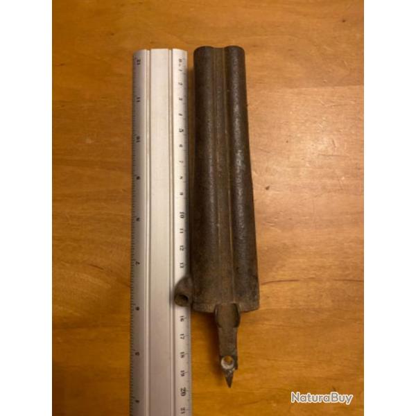 Canons juxtapos�s de pistolet � percussion