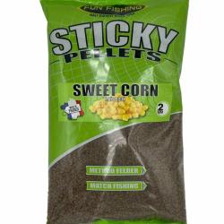 FUN FISHING STICKY PELLETS SWEET CORN 2MM 700GR FUN FISHING