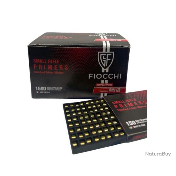 Amorces FIOCCHI STANDARD SMALL RIFLE PAR 150