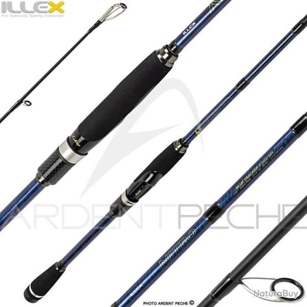 CANNE SPINNING ILLEX NITRO S 2402 MH BLUE TRACKER