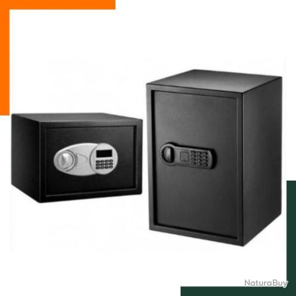 Kit de coffre fort pour arme de poing + petit coffre - Noir -  Acier - Livraison gratuite et rapide