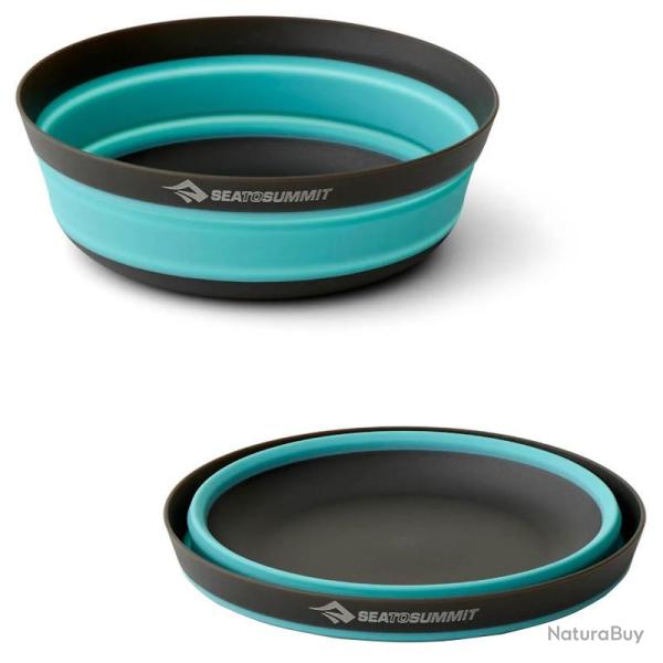 Bol pliable Sea to Summit Frontier Collapsible Bowl M bleu
