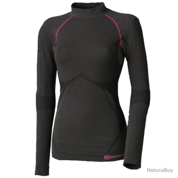 Sous-v�tement Damart sport haut Activ body 3 Femme - Noir / M/L