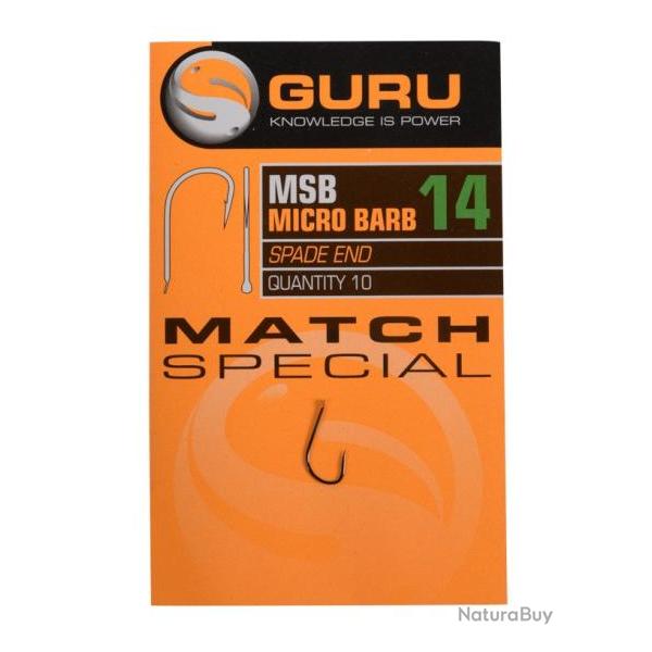 GURU HAME�ON MATCH SPECIAL BARBED HOOK 14