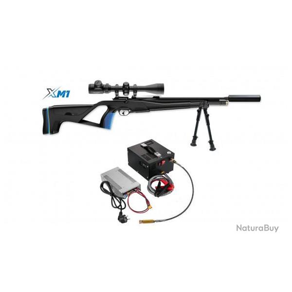 Pack Stoeger XM1 Sport + Lunette + Bipied + Silencieux + Compresseur