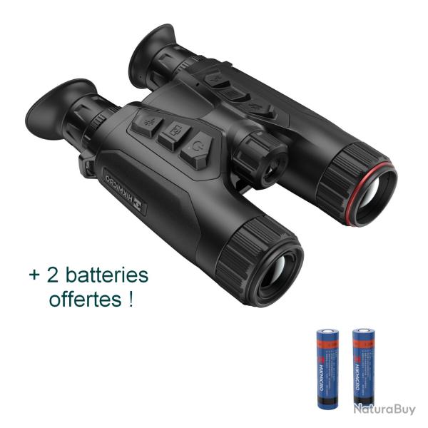 HIKMICRO HABROK 4K HE25LN - Jumelles multi-spectre avec t�l�m�tre + 2 batteries offertes !
