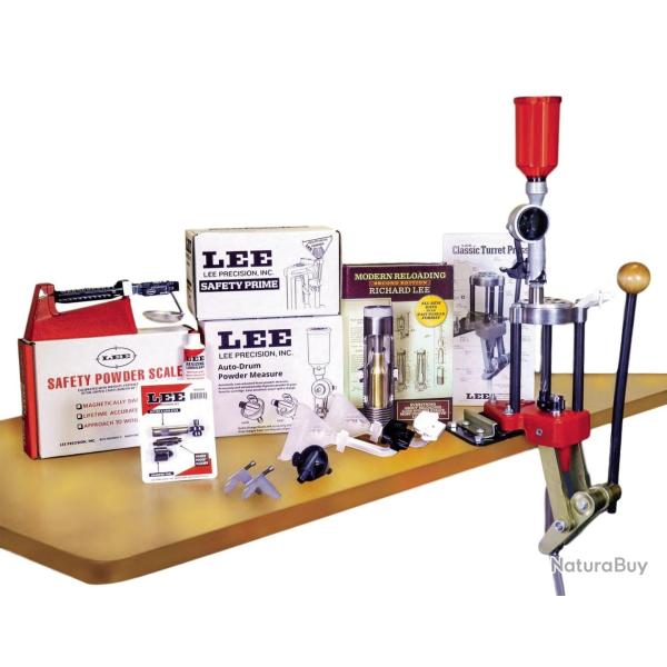 Kit Presse de rechargement LEE Classic Turret Press