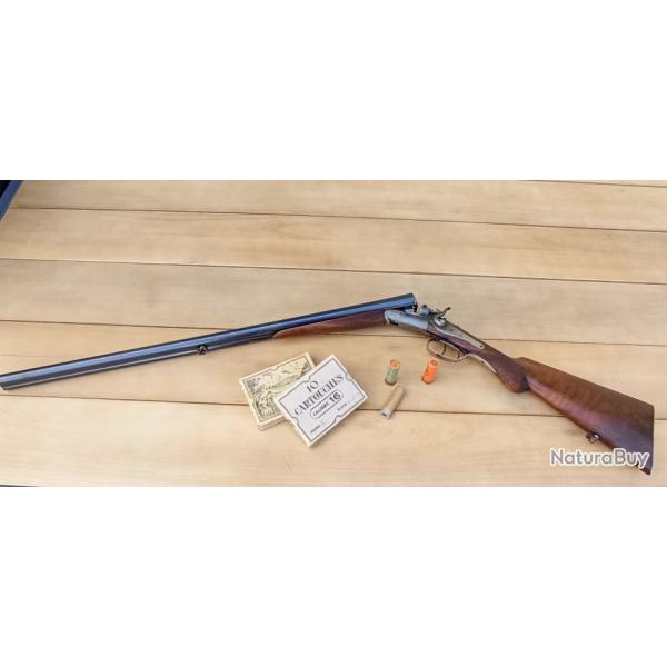 Magnifique fusil � chiens Husqvarna
