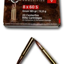 MUNITIONS PPU PARTIZAN CAL 8X60S BTE 20