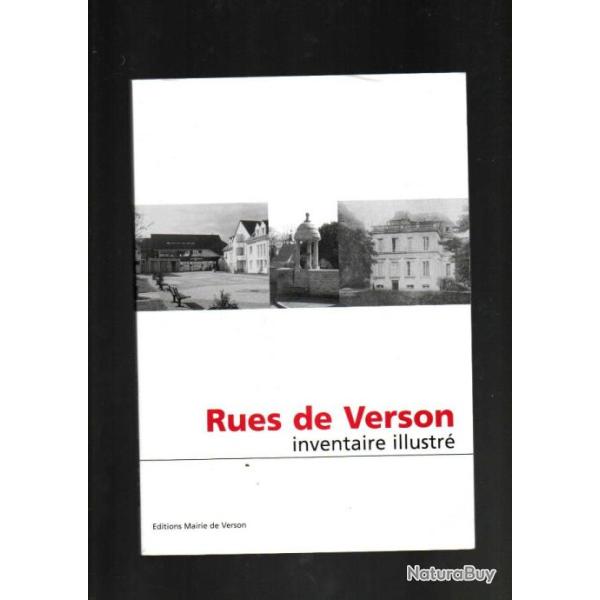 rues de verson inventaire illustr� , calvados